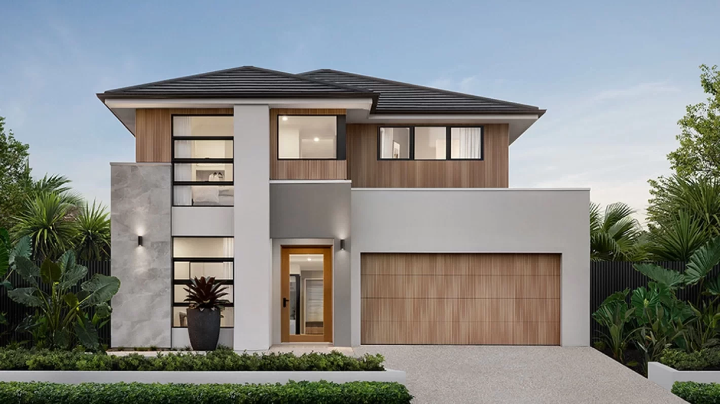 qld Home-Designs Facade-galleries Luxe-Collection Double-storey Teneriffe clar609457-parkhill-facade-012-23-4-24-rgb-3-shorter-windows-web-1200x675